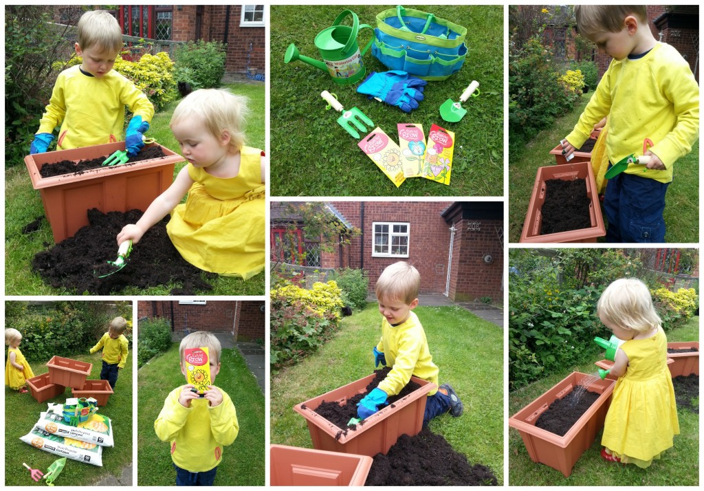 all is not lost - Bubby D and the Wee Man get stuck in to a bit of gardening