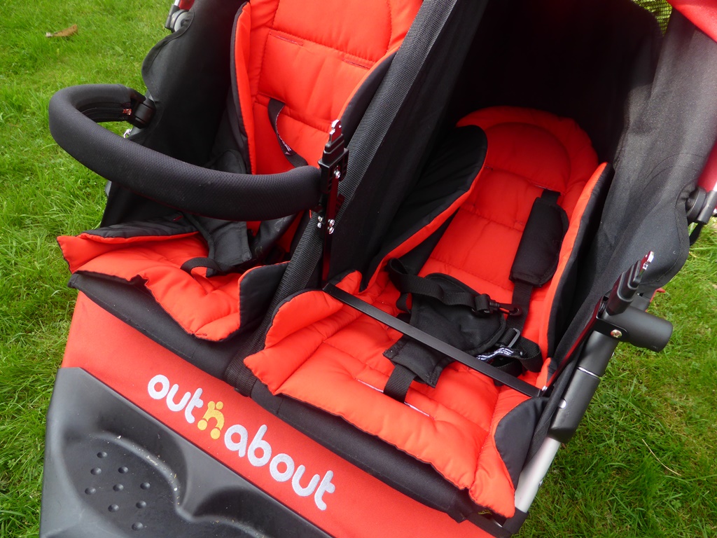 out and about double with carrycot
