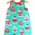 gingerbread house dress