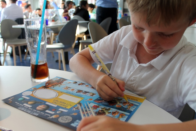 ice age activity sheet pizza express