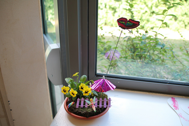 make your own fairy garden birthday party