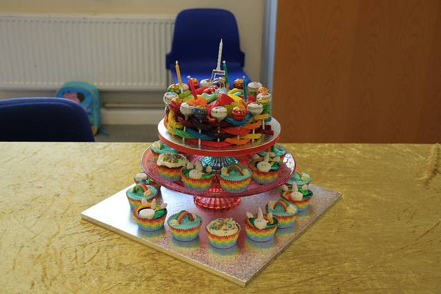 rainbow sweetie cake unicorn cupcakes