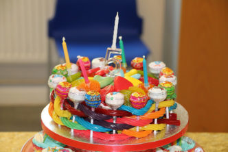 rainbow sweetiecake birthday
